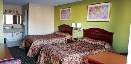 Double Room with Two Double Beds - Smoking