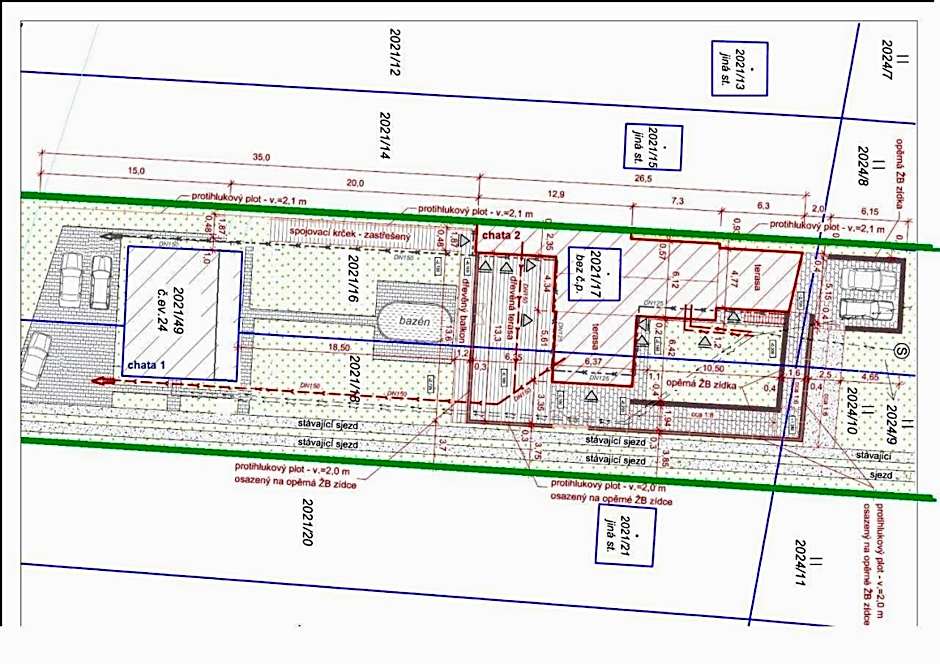 Chalets under Falcon Ridge
