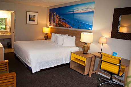 1 Queen Bed Mobility Accessible Room Non-Smoking