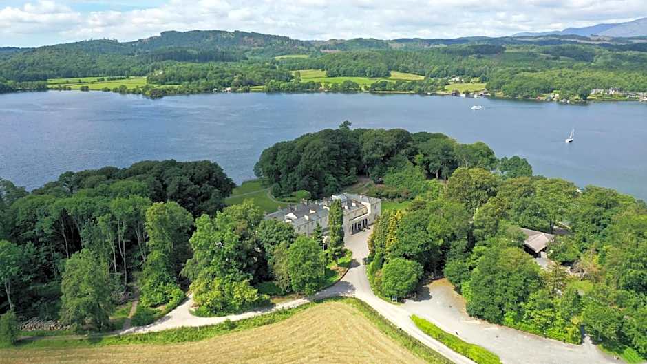 Storrs Hall Hotel on the shore of Lake Windermere