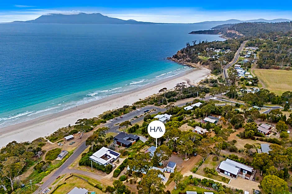 Sea views at Spring Beach Tasmanias East Coast