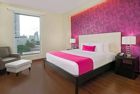 City View 1 King Bed Business Room