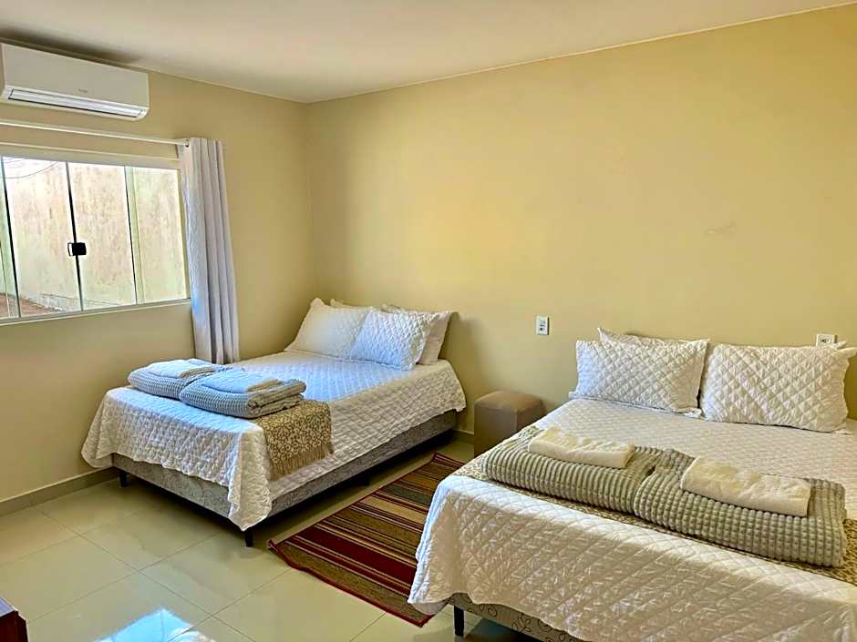 Casa Hari Veadeiros - piscina, ar condicionado e vista maravilhosa!