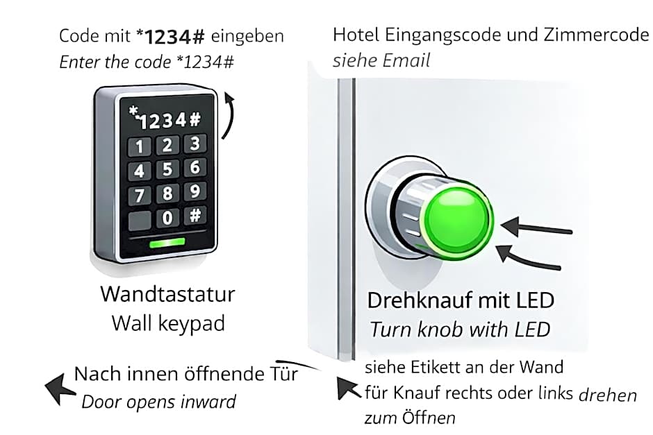 Pionier Hotel Hamburg Wandsbek 24H Self Check-in