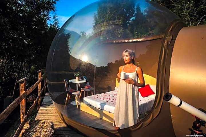 Maso La Marianna Bubble Glamping in Trentino