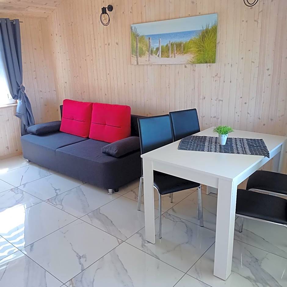 Słoneczne domki nad morzem