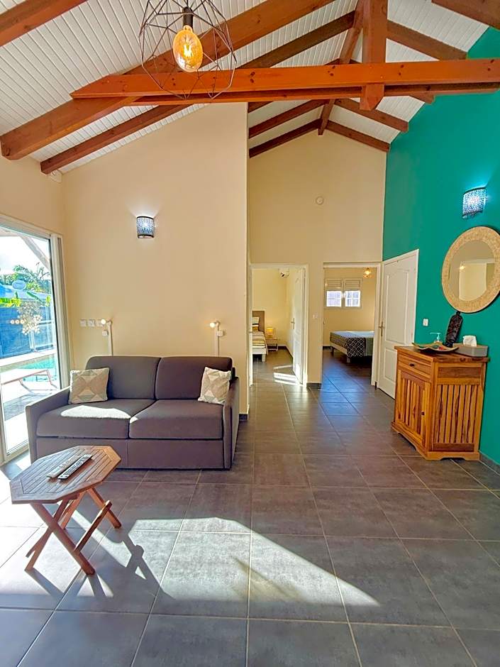 Villa SAADA cosy avec piscine, jacuzzi et sauna