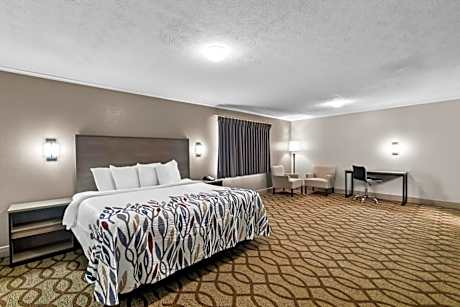 Two Room Suite King with Jetted Tub Non-Smoking