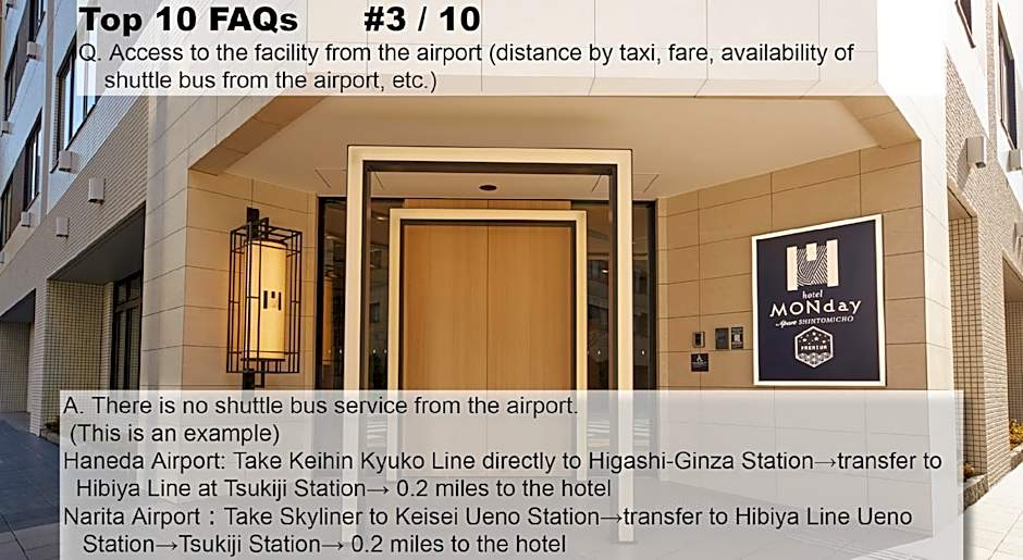 MONday Apart Premium Ginza Shintomicho