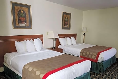 1 King Bed and 2 Double Beds Two-Bedroom Suite Non-Smoking