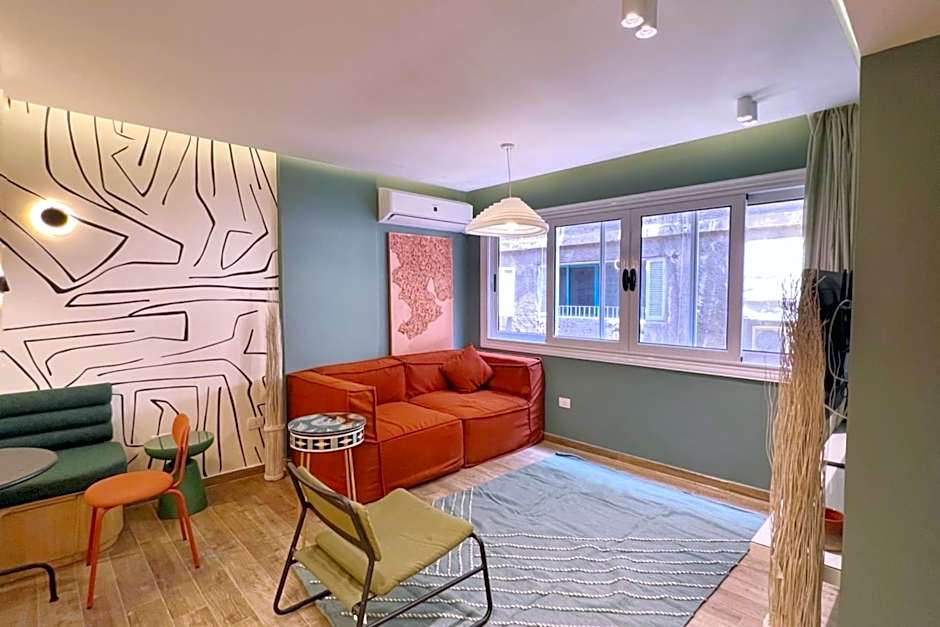 The 2 BDR Emerald Condo 5 min to CAI Airport