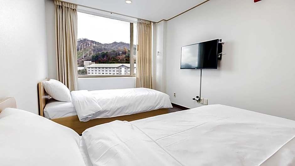 Pyeongchang the white view