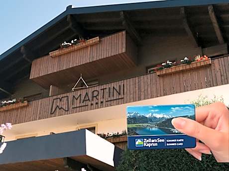 Hotel Martini Kaprun including free parking and Zell am See-Kaprun summer card