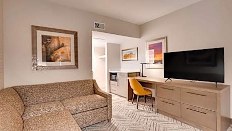 Suite-1 King Bed  Non-Smoking Pillow Top Mattress Sofabed Keurig Coffee Maker Microwave And Refriger