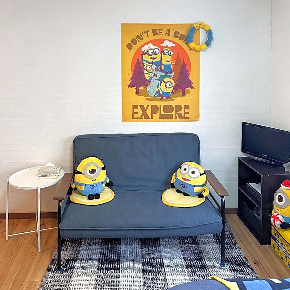 林林の民宿-関空直達、minion room 小黄人主题房
