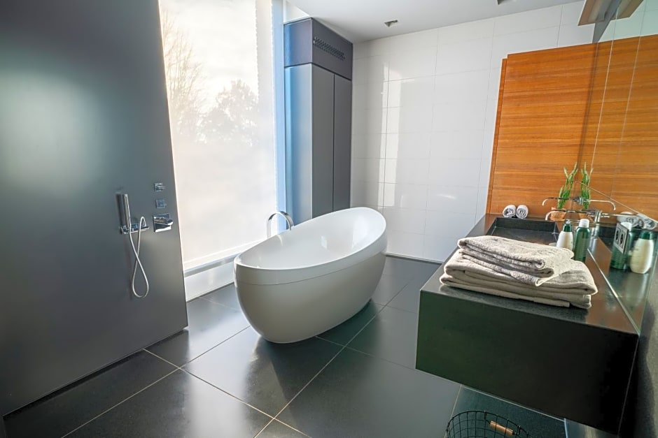 Bed & Wellness Boxtel, luxe kamer met airco en eigen badkamer, ligbad