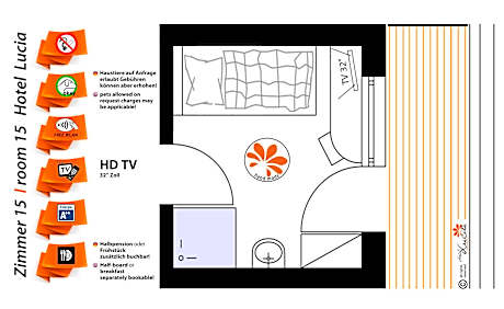 Single Room with Private External Toilet