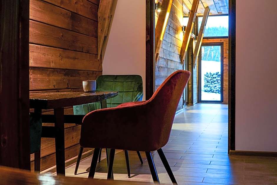 Novosiele Lifestyle Apartments - nad górską rzeką - Strefa relaksu sauna jacuzzi - Bieszczady