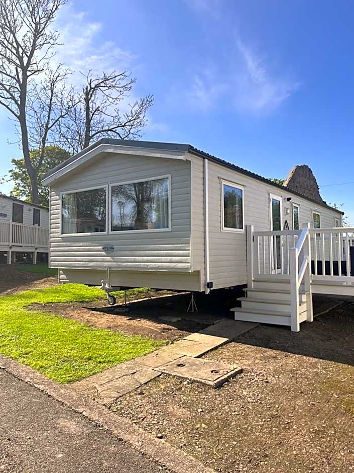 Haggerston castle caravan rental. Annie's den