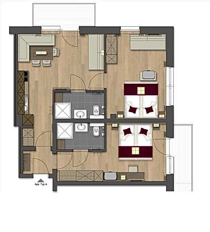 Two-Bedroom Apartment