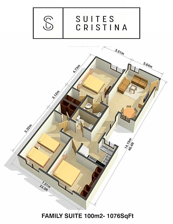 Hotel Residence Inn Suites Cristina