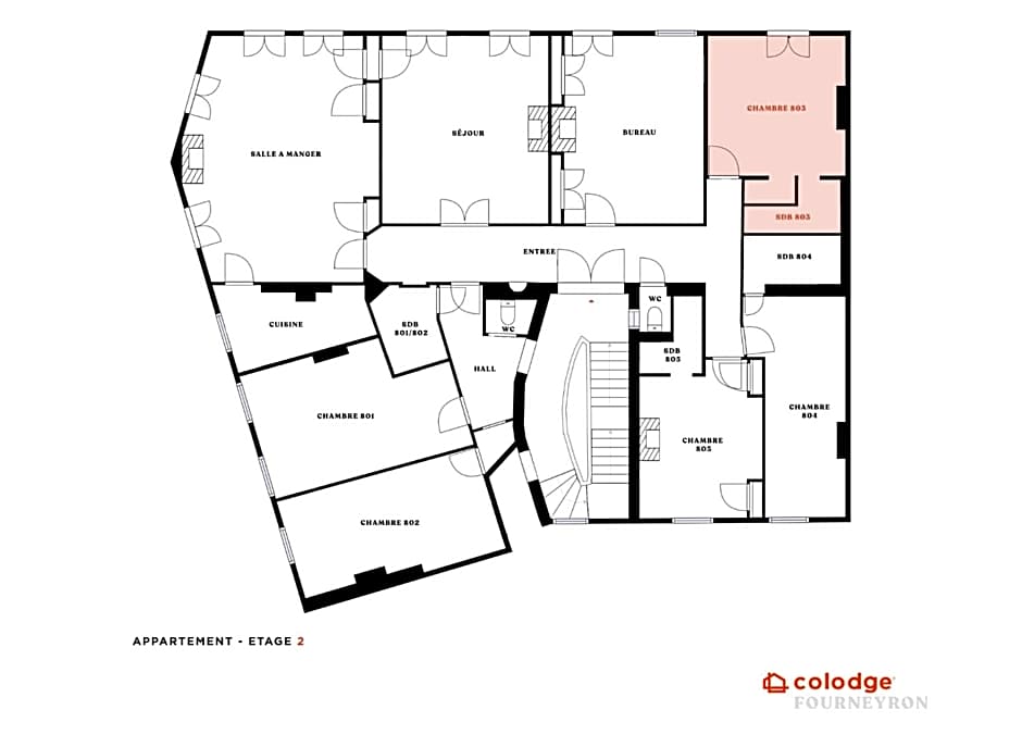 Appartement Colodge - Fourneyron