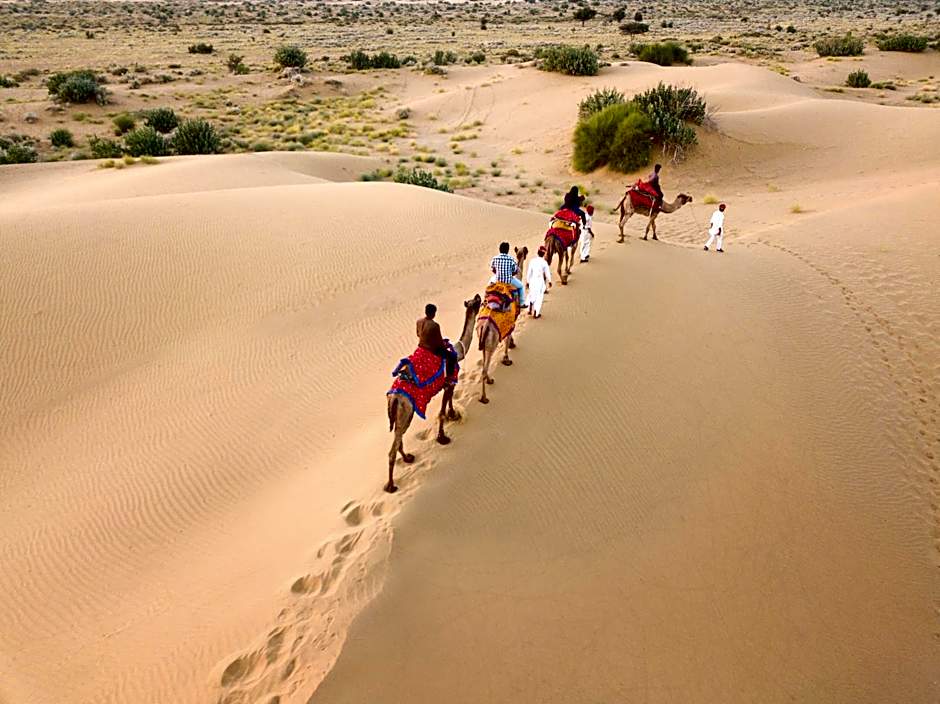 Jaisalmer Winds Desert Camp with Pool