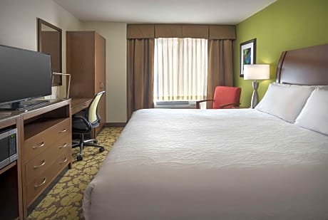 1 King Bed Partial River View