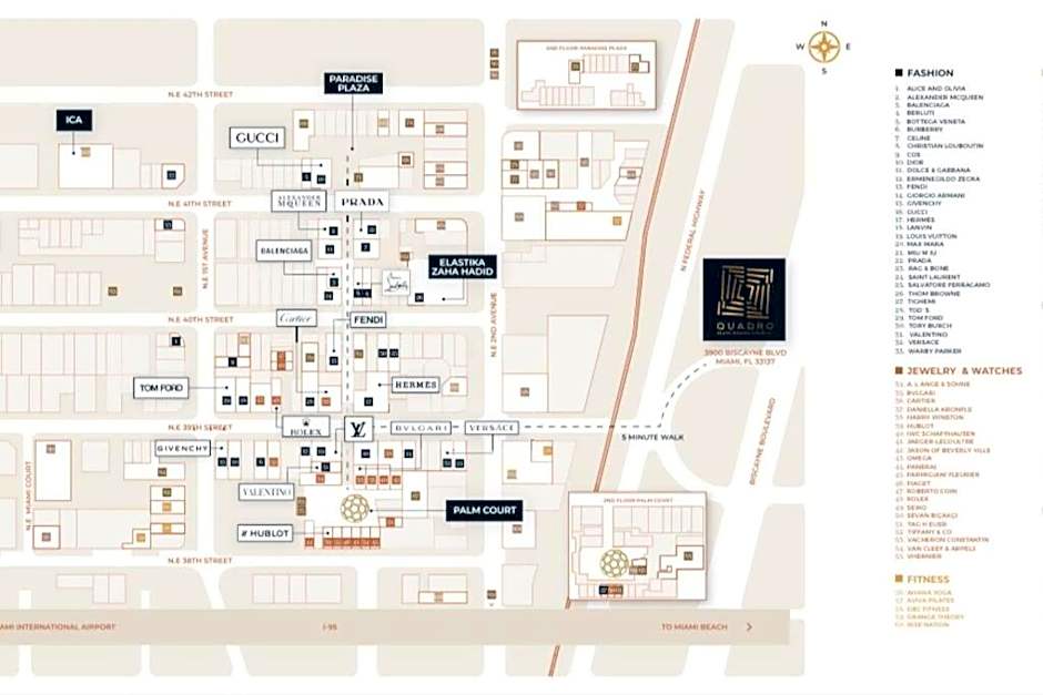 Sleek 2BD 2BA Condo In Miami Design District