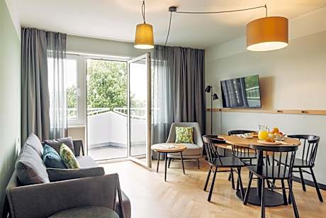One-Bedroom Apartment with Balcony