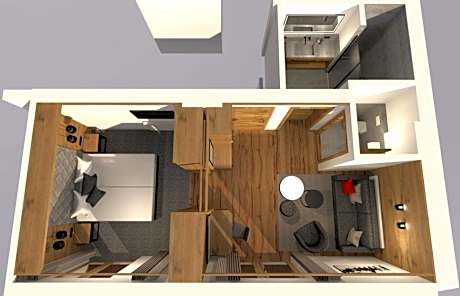 Suite with Mountain View