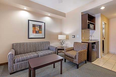 Suite King Bed Mobility Accessible Comm Assist Roll In Shower Sofabed NSMK Full Breakfast