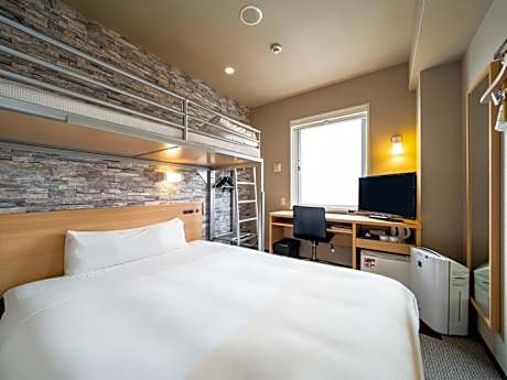 Room with Double Bed and Bunk Bed - Non-Smoking