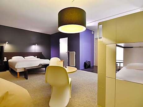 Junior Suite with One Double Bed and Two Single Beds