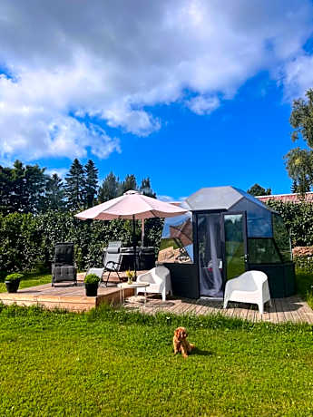 Peetri talu klaaskuplid Haapsalu lähedal