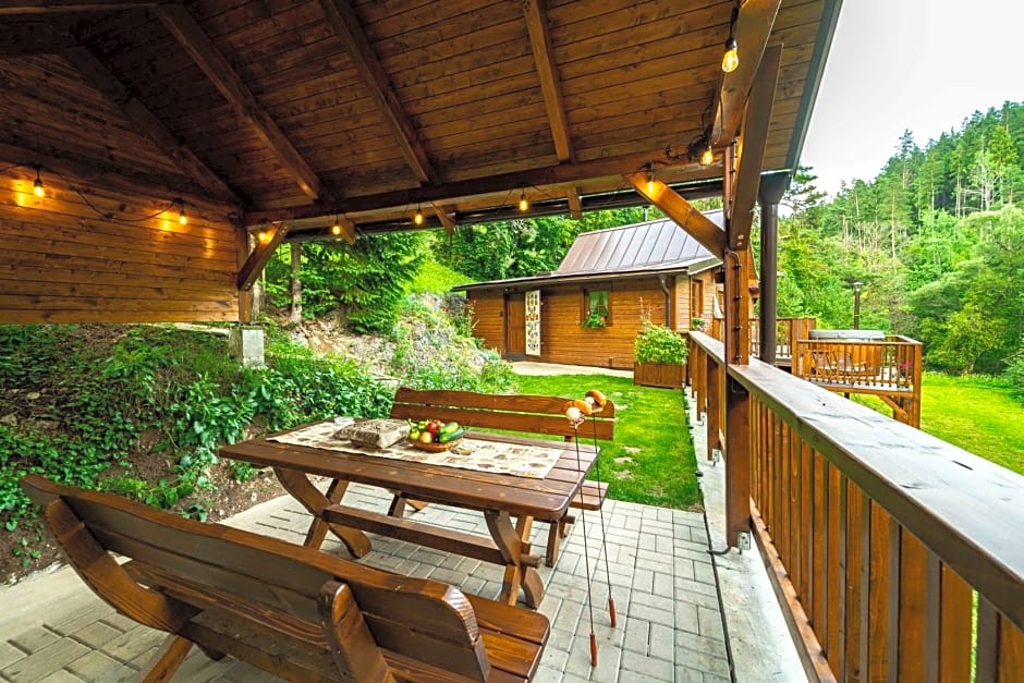 SOVIA WELLNESS CHATA s jacuzzi kaďou a saunou, Čingov