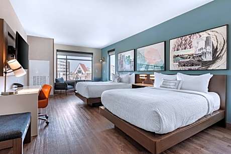 Standard Queen Room with Two Queen Beds - Non Smoking