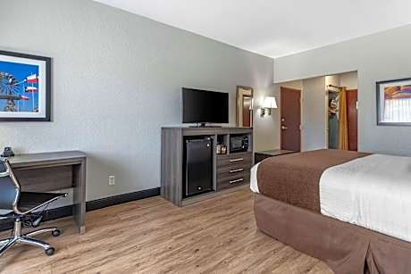 Suite-1 King Bed, Mobility Accessible, Roll In Shower, Sitting Chair, Microwave And Refrigerator, No