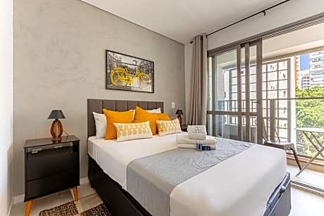 Easy Star - Studio charmoso com piscina no Brooklin!- YT03H