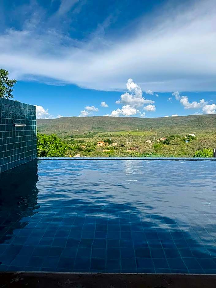 Casa Hari Veadeiros - piscina, ar condicionado e vista maravilhosa!
