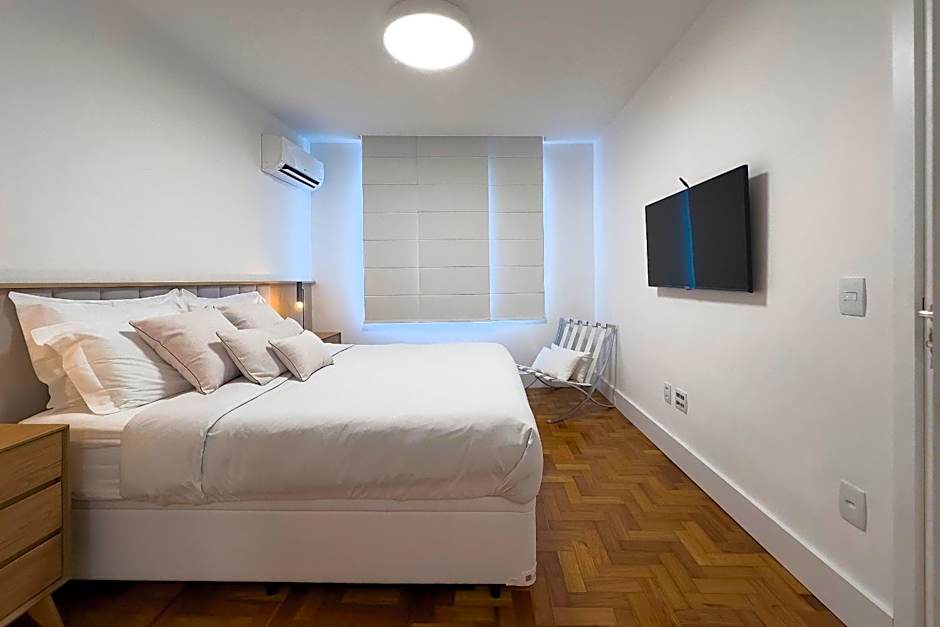 Leblon, Rua Dias Ferreira - Apt silencioso com localização premium