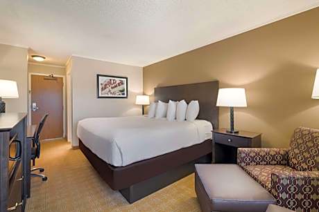 1 King Bed Non-Smoking Balcony Microwave And Refrigerator Wi-Fi