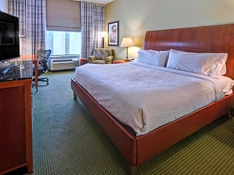 1 King Bed