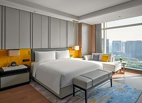 Premium King Room with Lounge Access and City View