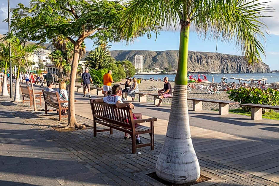 Few steps from the beach hostel in Los Cristianos