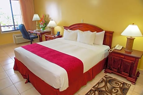 King Room with Balcony and Pool View - Non-Smoking