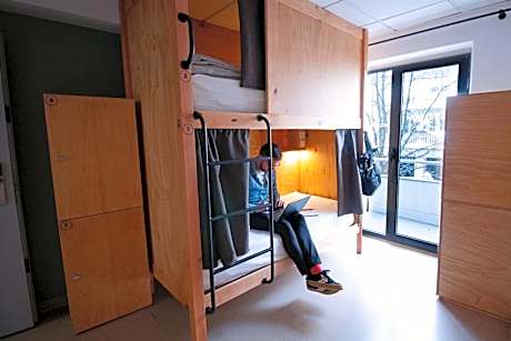 Bed in 8-Bed Dormitory Room
