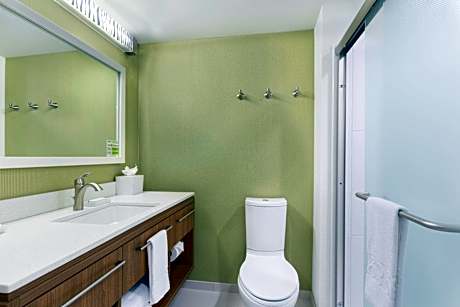 2Queen Mobilty/Hearing Access Tub Studio Nosm