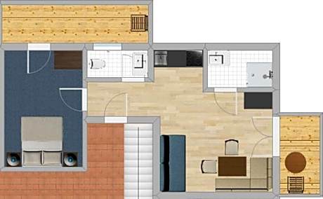 Apartment with Balcony