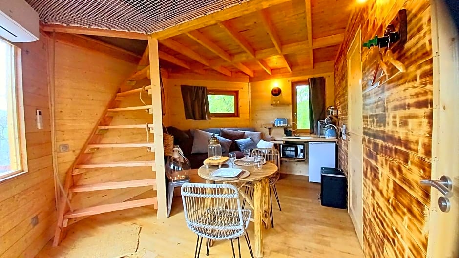 Nid'en'Ô cabanes et spa Lot et Dordogne